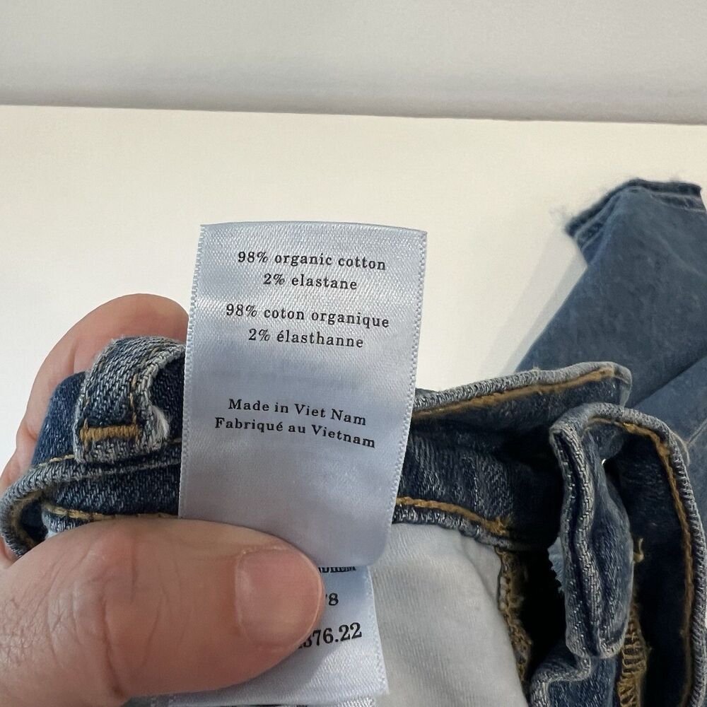 NWT EVERLANE The Original Cheeky Jeans High Rise 35S  Ankle - Picture 5 of 7